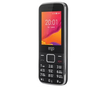 Мобильный телефон ERGO F240 Pulse Dual Sim Black