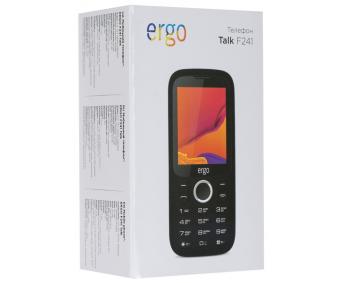 Мобильный телефон ERGO F241 Talk Dual Sim Black