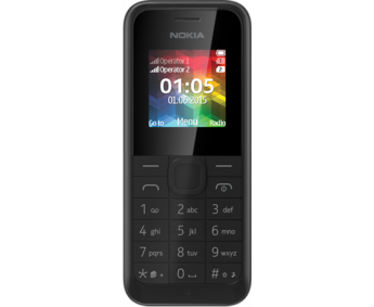 Мобильный телефон Nokia 105 Dual SIM Black