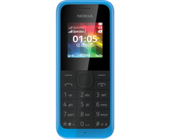 Мобильный телефон Nokia 105 Dual SIM Сyan