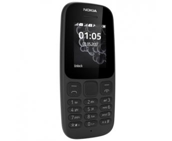 Телефон NOKIA 105 Dual SIM (black) TA-1034