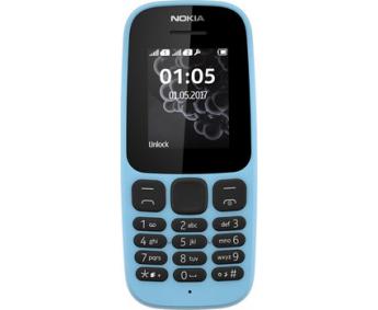 Телефон NOKIA 105 Dual SIM (blue) TA-1034