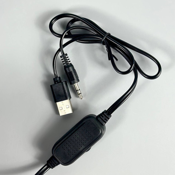 Колонка комп'ютерна Jedel S576 з RGB підсвічуванням (USB+3.5mm)