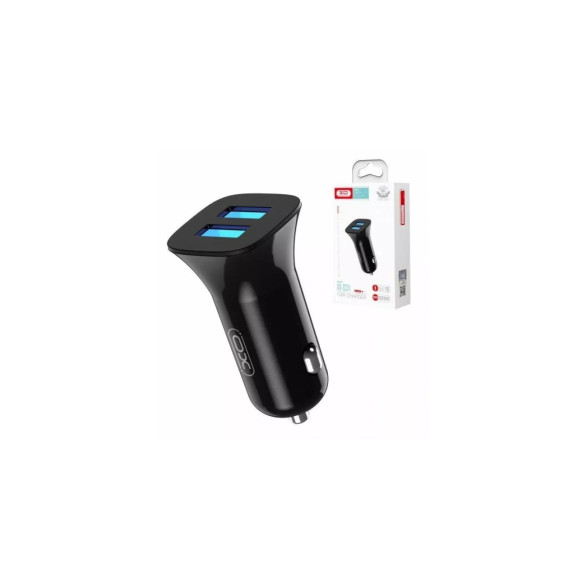 Автомобільний зарядний пристрій XO CC31 2.4A/2 USB