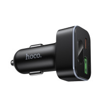 Автомобільний зарядний пристрій Hoco Z63B Barry PD30W+QC3.0