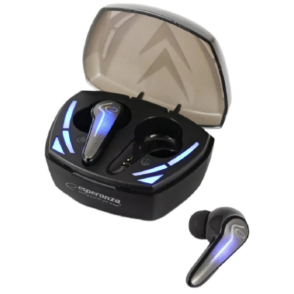 Бездротові Навушники Esperanza TWS EH232K Xenon Black