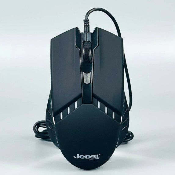 Мишка дротова Jedel M82 з RGB підсвічуванням