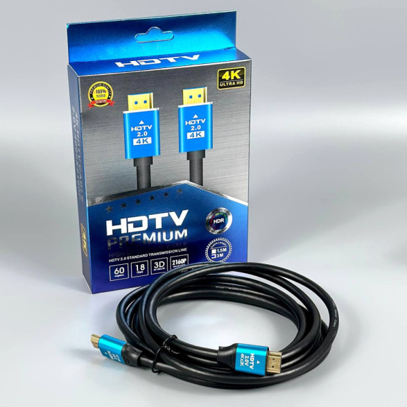 Кабель HDMI to HDMI 2.0V 4K*2K OD8.0 1.5m
