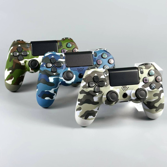 Бездротовий геймпад Camouflage PS4 Doubleshock (PS4, PC, TV, Android)