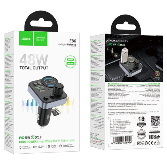 Hoco E86 Alegria PD30W+QC3.0