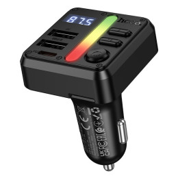 FM-модулятор+АЗП Hoco E89 Libre 45W 
