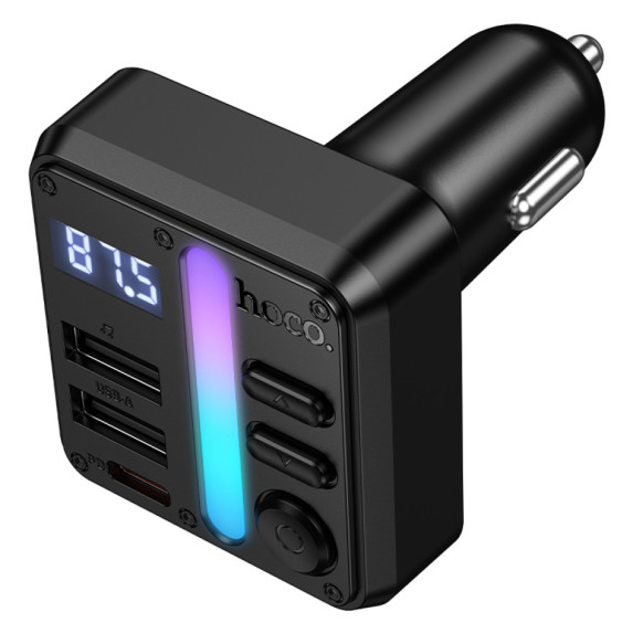 FM-модулятор+АЗП Hoco E89 Libre 45W 