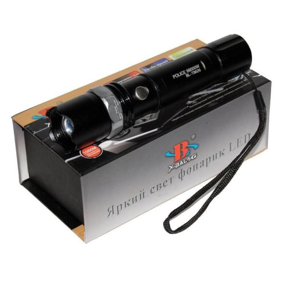Ліхтар ручний Bailong Police BL-T8626, акумуляторний
