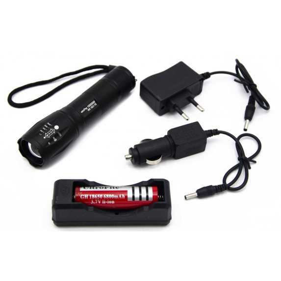 Ліхтар ручний Police BL-1831-T6, акумуляторний