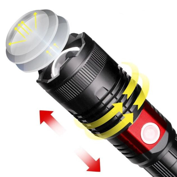 Ліхтар ручний з акумулятором X-Balog XHP99 BL-B99-P99