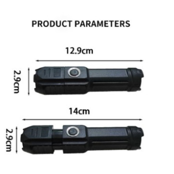 Ліхтарик ручний тактичний акумуляторний F15-T 