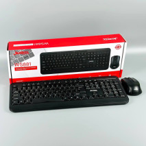 Клавіатура бездротова + 4D мишка Jedel WS881