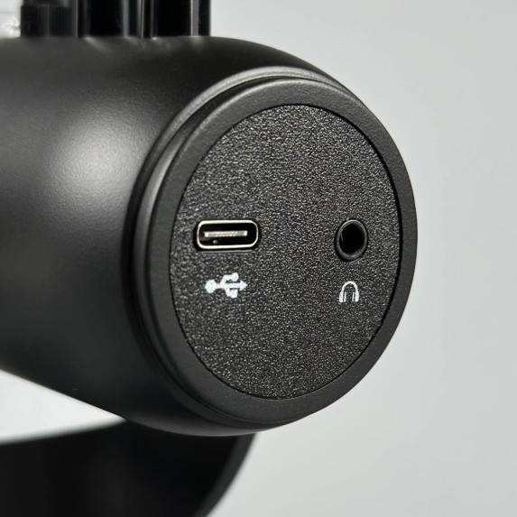 Мікрофон студійний MU900 для блогерів та стримерів, технологія Plug and Play (від USB)