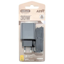 МЗП Type-C to Type-C Gerlax A29T 3A/1USB/QC3.0/30W