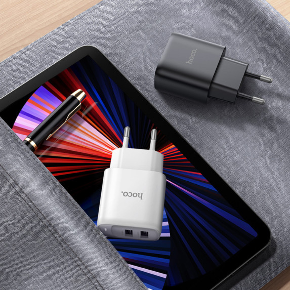  Мережевий зарядний пристрій Hoco C141A Smart 2.1A Type-C