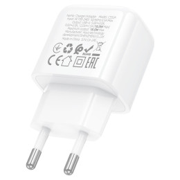 Мережевий зарядний пристрій Hoco CS52A QC3.0 1USB/3A, 18W