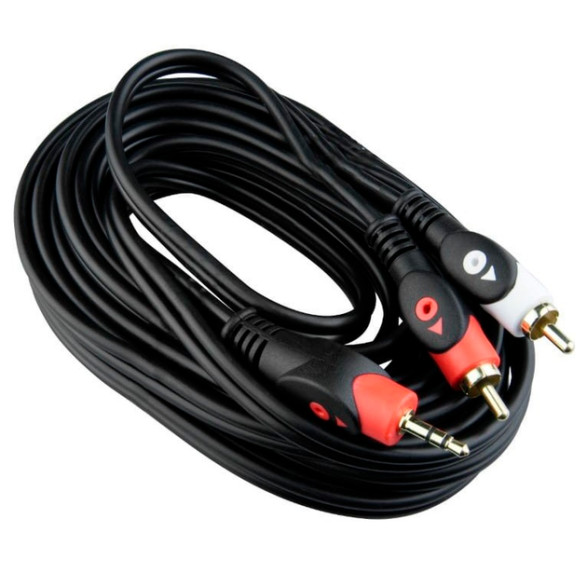 Шнур 3.5 Jack to 3RCA (1.2 м)