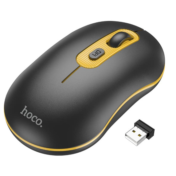 Мишка бездротова Hoco GM21 Platinum 2.4G business