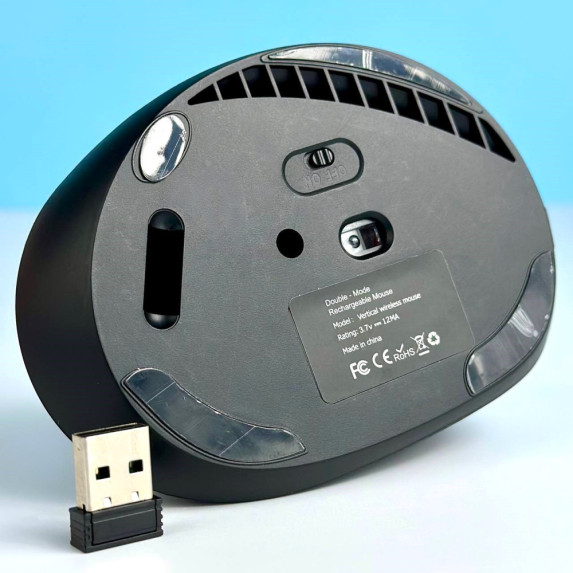 Мишка бездротова вертикальна JEQANG JW-583 2.4G