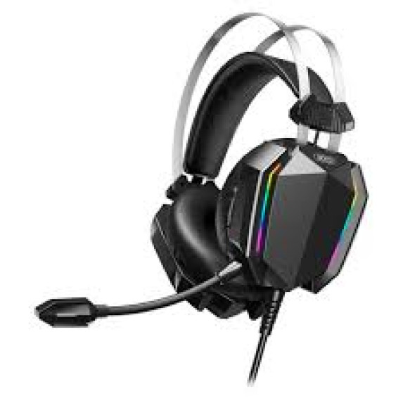 Навушники XO GE-07 ігрові RGB black
