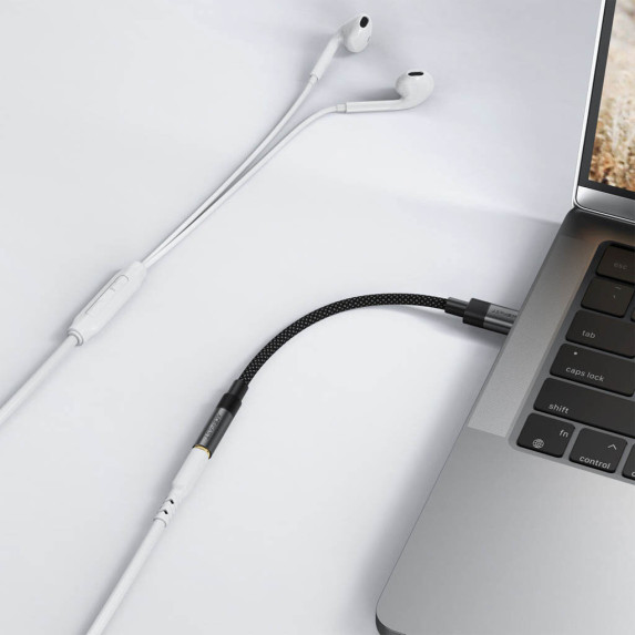 Аудіо-перехідник хаб ACEFAST J12 USB-C до 3.5mm 