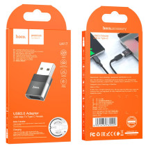 Перехідник OTG Hoco UA17 Type-C female to USB male (USB2.0)