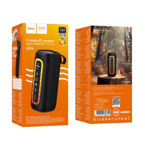 Колонка Hoco HC36 Brocade sports TWS