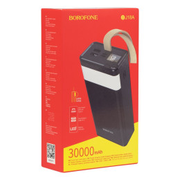 Універсальна Мобільна Батарея Borofone BJ18A Coolmy digital display 30000 mAh 