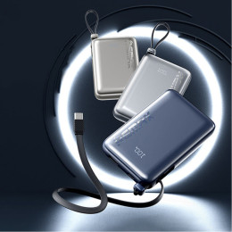  Power Bank Remax RPP-19 10000mAh PD20W+22.5W (with cable Type-C)