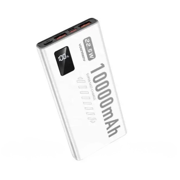 Power Bank VDENMENV DP43 10000 mAh 22.5 W з PD + QC 3.0 