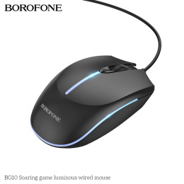 Мишка комп'ютерна дротова Borofone BG10