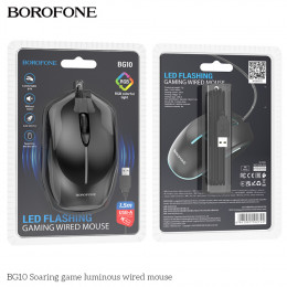 Мишка комп'ютерна дротова Borofone BG10