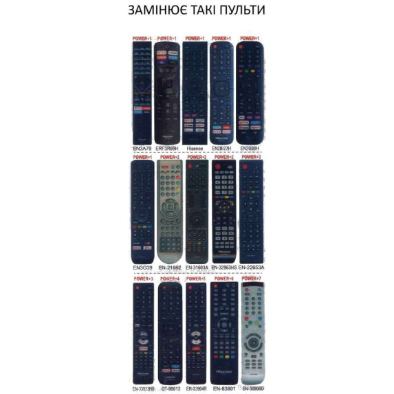 Пульт для Hisense RM-L1335