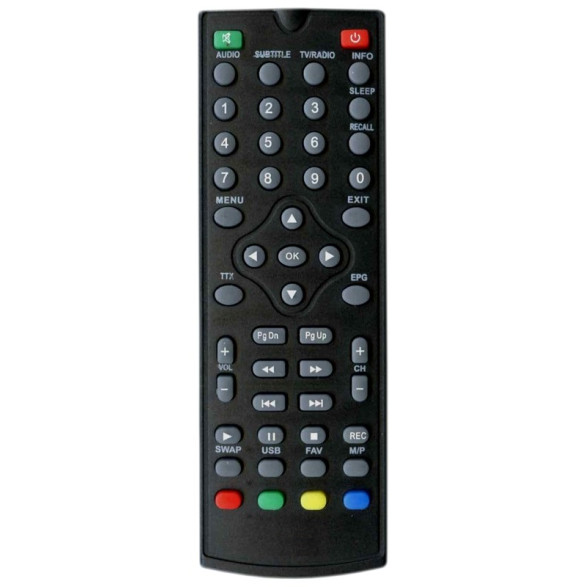 Пульт для тюнера цифрового ефірного телебаченя Т2 World Vision T55