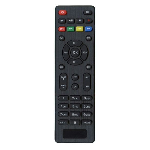 Пульт для тюнера цифрового ефірного телебаченя Т2 World Vision T62