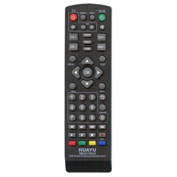 Універсальний Пульт RM-D1155 для DVB-T2