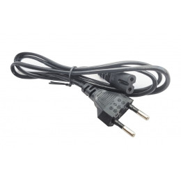 Мережевий шнур 1,2м 2х0,75мм2 прямий