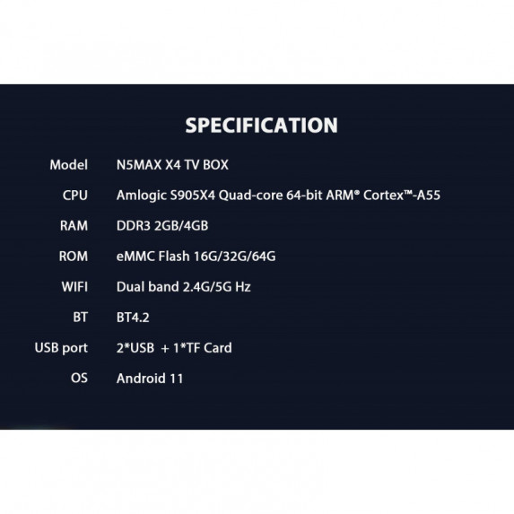 Смарт ТБ MagicSee N5 Max Х4 4/64