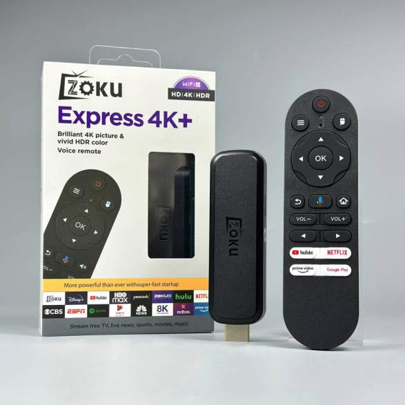 Смарт ТБ Stick Zoku H2 Pro Express 4K+ H618 4/64