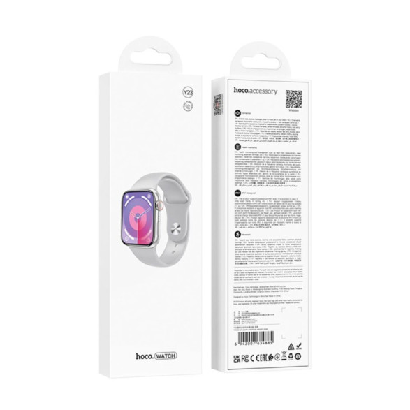 Smart Watch Hoco Y23 sports (Підтримка дзвінка) SILVER