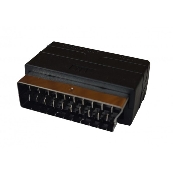 Перехідник (адаптер) SCART-3RCA (тюльпан) без перемикача