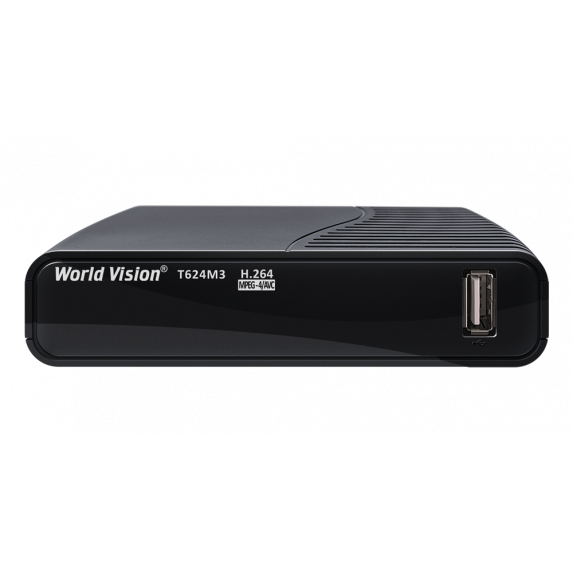 Т2 тюнер World Vision T624M3