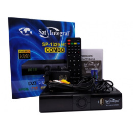 Комбо тюнер T2/SAT Sat-Integral S1329 HD COMBO 