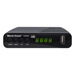 Т2 тюнер World Vision  T644D2 FM 