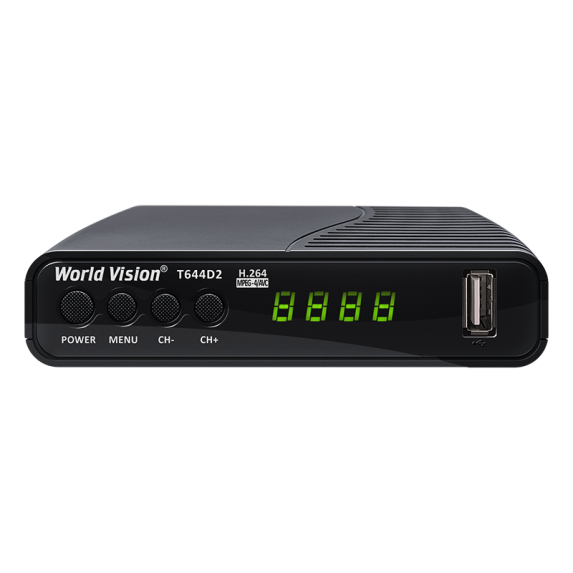 Т2 тюнер World Vision  T644D2 FM 